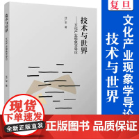 技术与世界:文化产业现象学导论 任广军著 复旦大学出版社 文化产业研究