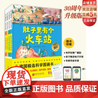 升级版大开本 德国精选科学图画书全4册 北大附小书单 肚子里有个火车站 牙齿大街的新鲜事 皮肤国的大麻烦 大脑里的快递