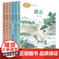 套装 课文作家作品五年级6册 遨游汉字王国 手指 梅花魂 小岛 慈母情深 搭石