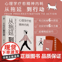 正版 从拖延到行动:心理学疗愈精神内耗 洞察六大拖延成因 淬炼六大切实解决方案 心理学通俗读物 戒了吧拖延症 终结拖