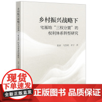 乡村振兴战略下宅基地“三权分置”的权利体系转型研究 张睿 马慧娟 申宇著 法律出版社 正版图书