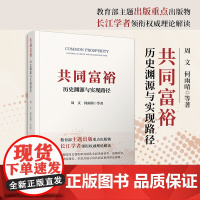 共同富裕:历史渊源与实现路径 周文,何雨晴著 主题出版重点出版物,长江学者领衔权威理论解读复旦大学出版社