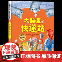 德国精选科学图画书 大脑里的快递站 宝宝睡前故事绘本2-3-4-6周岁幼儿园大中班儿童生活好习惯养成性格培养肚子里有个火