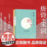 正版新书 全2册 彭元鹤唐诗宋词一百零一夜--予路人文阅读系列丛书 72位诗人101个唐诗故事56位词人101个宋词故事