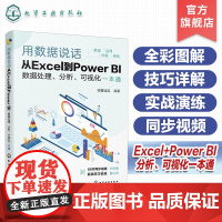 用数据说话 从Excel到Power BI数据处理 分析 可视化一本通 Excel+Power BI联合 轻松搞定数据分