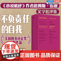 正版 不负责任的自我:论笑与小说 小说机杼作者詹姆斯·伍德文学批评集中文版作品集外国文学评论书籍