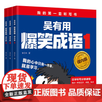 吴有用爆笑成语(课内版)(3册套装) 我的第一套听写书/幼小衔接蓝宝书/汉字听写分级读物同步轻松掌握1300个核心汉字