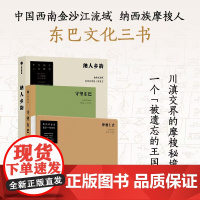 东巴文化三书(套装3册)纳人乡韵 守望东巴 摩梭仁者 宋一青 等著 遥远神秘的摩梭村落 9位东巴 一年400多场仪式 中