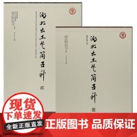 正版书[单套自选2种3册]湖北出土楚简五种 壹 (上下册)+湖北出土楚简五种 贰 文物出版社