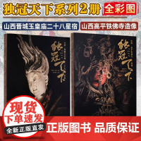 独冠天下 山西晋城玉皇庙二十八星宿+山西高平铁佛寺造像全彩(共2册)中国传统雕塑和壁画艺术作品鉴赏书古代佛造像艺术彩塑敦