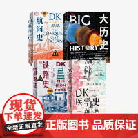 大历史+DK医学史+DK航海史+DK铁路史(套装4册) 布赖恩莱弗里等著 中信出版社图书 正版