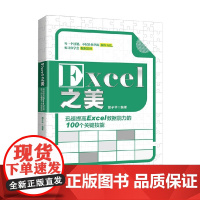 Excel之美 迅速提高Excel数据能力的100个关键技能 胡子平 著 计算机与互联网