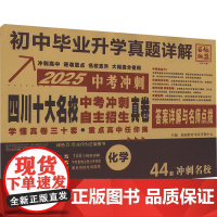 2025版四川十大名校中考冲刺真卷化学:基础教育考试评价中心 著初中中考辅导文教西安出版社正版图书籍