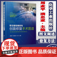 常见慢性难愈性创面修复手术图谱 图文阐述各类难愈性创面的修复方法 八大类慢性创面修复 烧伤及创面修复医师参考技术书籍