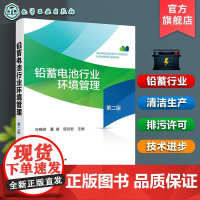 铅蓄电池行业环境管理 第二2版 铅蓄电池行业环境管理规范技术进步清洁生产 高等学校环境科学与工程生态工程及相关专业师生参