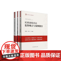 3本套 民事检察实务技能系列 民事虚假诉讼监督要点与案例指引/民事检察支持起诉工作要点/民事生效裁判监督案件审查思维与方