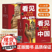 看见中国文物里的上下五千年1-10册典藏函套历史科普百科4000+中华文物659个知识模块课外读物赠博物馆折页书签知识卡