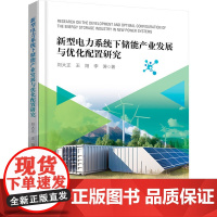 新型电力系统下储能产业发展与优化配置研究 刘大正 等著 储能在新型电力系统中的作用等 电子工业出版社 新华正版书籍