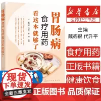 胃肠病食疗用药看这本就够了 肠胃病调养健康手册 胃肠病食疗药膳大全 健康饮食生活调养保健书 胃肠病患者 医务人员应用技术