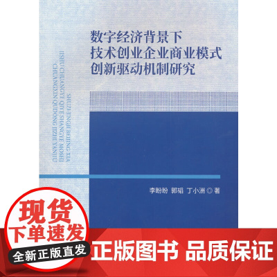 数字经济背景下技术创业企业商业模式创新驱动机制研究