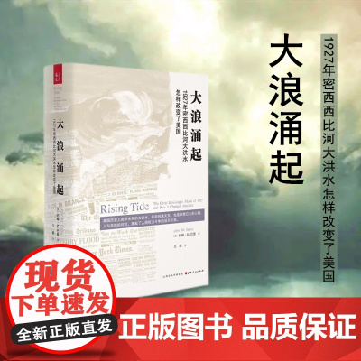 正版 大浪涌起 1927年密西西比河大洪水怎样改变了美国 精装 纽约公共图书馆评为过去50年间让人难忘的50本佳作之