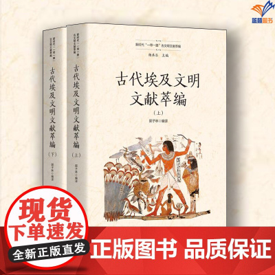 古代埃及文明文献萃编上下册郭子林编华夏出版社文化史历史知识读物文化人类学新时代“一带一路”古文明文献萃编文化理论地域文化