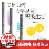 [全3册]积极生活的理由+美是如何诞生的+大学是为未来的 浙大哲学教授孙周兴从全新视角梳理艺术哲学 中国哲学 磨铁图书