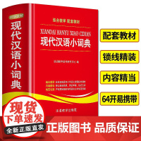 对接教材-现代汉语小词典 中小学一年级小学生专用工具书新版汉语多全功能字典词典拼音汉字组词 现代汉语成语词典书籍 华语教