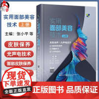 实用面部美容技术上册 皮肤保养与光声电技术 面部皮肤结构生理功能与微生态 面部皮肤保养 编张小平等97875591372