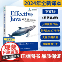 2024新书[正版]Effective Java中文版原书第3版 Java语言程序设计从入门到精通教程代码编写计算机编程