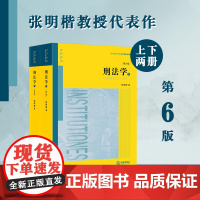 正版新书 刑法学(第六版)上/下 张明楷 法律出版社 律师法律实务图书籍