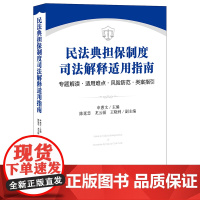 正版新书 民法典担保制度司法解释适用指南 专题解读 适用难点 风险防范 类案指引 申惠文 法律出版社 律师法律法规实务图