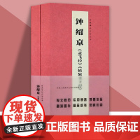 经典碑帖对临图书钟绍京灵飞转轮圣王经盒装散页卡片高清放大对照本字帖成人初学者临摹原碑拓本书法教程碑帖天津人美