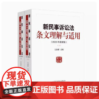 正版]2023新版 新民事诉讼法条文理解与适用 上下册 江必新 新民事诉讼法逐条解读 典型案例 人民法院出版社