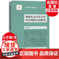 网络社会中青少年社会规范认同研究 新时代立德树人理论探索书系 孔祥渊著 青少年沉迷网络心理健康教育心理学书籍浙江教育出