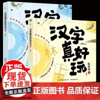 正版汉字真好玩机关书上下全2册3-6-7-8岁幼小衔接学前识字大王有故事的汉字启蒙书幼儿园大班儿童识字神器一年级课外阅读