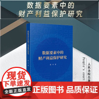 2024新书 数据要素中的财产利益保护研究 苏今 著 人民法院出版社 9787510942037