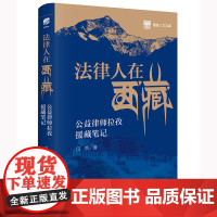 2024新书 法律人在西藏 公益律师拉孜援藏笔记 闫然 著 法律出版社