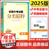 备考2025 通城学典 全国中考试题分类精粹数学全国版初三九年级中考一轮二轮总复习试题全套资料含历年考题初中真