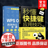 2册 秒懂快捷键应用技巧+WPS Office高效办公一本通 Office办公软件 零基础学office wps从入门到