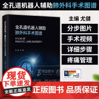 全孔道机器人辅助肺外科手术图谱 配增值 尤健 主编 机器人辅助外科的建立条件 人民卫生出版社 9787117365635