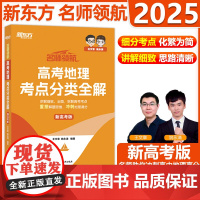 新东方2025高考名师领航高考地理考点分类全解新高考版高考地理全国通用考点冲刺高分可搭名师领航高考地理真题优拆