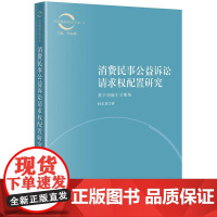 正版 消费民事公益诉讼请求权配置研究 基于功能主义视角 杜乐其 著 法律出版社