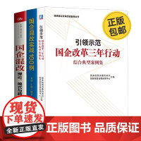 国企改革案例与实战3本套:国企改革三年行动综合典型案例集+国企混改实战100例+国企混改:理论、模式与路径