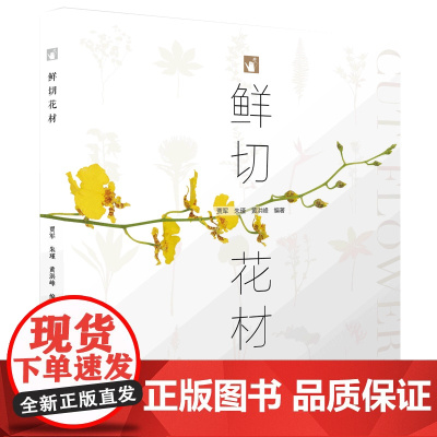 正版 鲜切花材 贾军 朱瑾 9941 月季康乃馨菊花等市场主打花材 即线形 散形 异形 团状 枝材 叶材 果材 保鲜