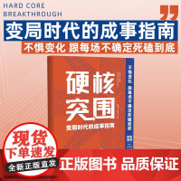 硬核突围 变局时代的成事指南 朱佳航 赵昂 彭小六联袂 4大维度 28个锦囊 助你成为更坚韧更值钱的职场明白人