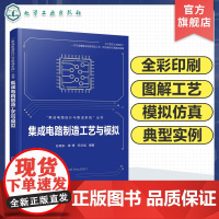 集成电路制造工艺与模拟 集成电路设计与集成系统丛书 芯片制造集成电路半导体微电子 集成电路教材 一本书读懂集成电路制造