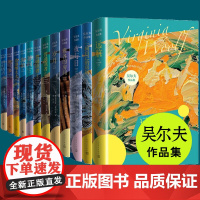 伍尔夫作品集12册 到灯塔去+达洛维太太+海浪+奥兰多+岁月+远航+暮间+夜与日+普通读者+雅各的房间+ 一间自己的房