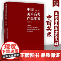 中国美术高考作品年鉴第三期 麻航宁主编素描色彩速写设计创作全集训