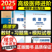 协和备考2025年病理学副主任医师考试教材书习题集模拟试卷正高副高职称全国高级卫生专业技术资格考试练习题库可搭人民卫生出